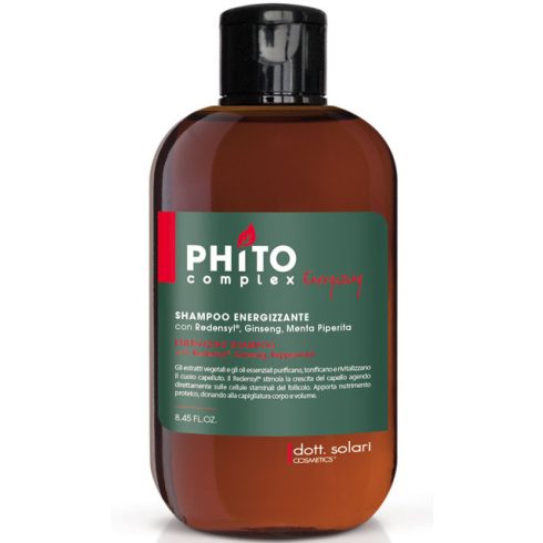 dott.solari Energizáló sampon hajhullás ellen - Energizing shampoo #Phitocomplex 250 ml 