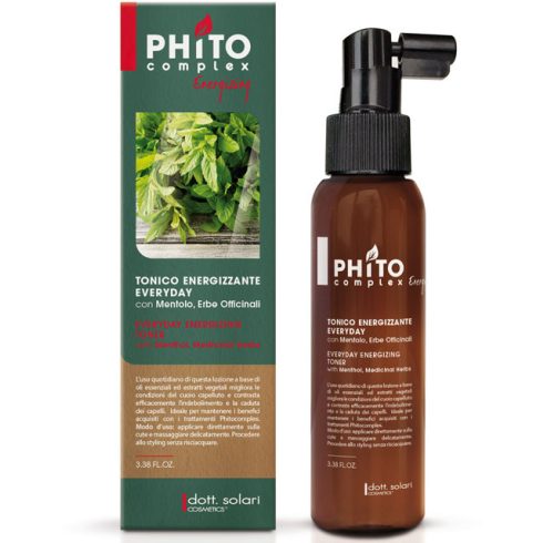 dott.solari Energizáló tonik mindennapos használatra, hajhullás ellen - Everyday energizing toner #Phitocomplex 100 ml 