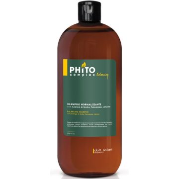   dott.solari Normalizáló hatású sampon - Balancing shampoo #Phitocomplex 1000 ml 