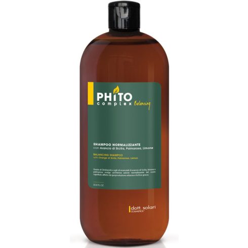 dott.solari Normalizáló hatású sampon - Balancing shampoo #Phitocomplex 1000 ml 