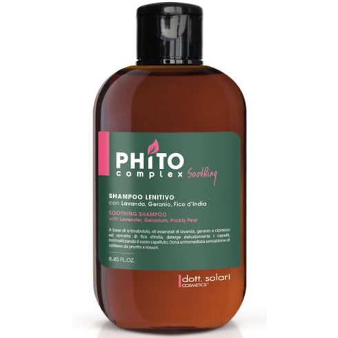 dott.solari Nyugtató hatású sampon - Soothing shampoo #Phitocomplex 250 ml 