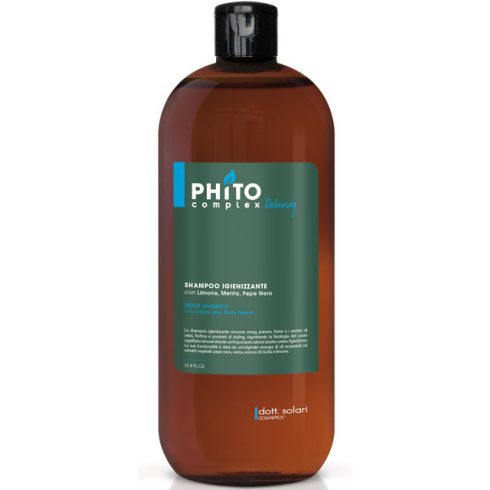 dott.solari Méregtelenítő hatású sampon - Detox shampoo #Phitocomplex 1000 ml