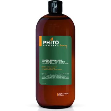   dott.solari Normalizáló, kettős hatású sampon - Double action balancing shampoo #Phitocomplex 1000 ml 