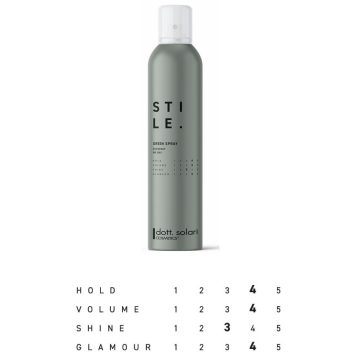   dott.solari Ecospray hajtógáz nélküli hajlakk – Green spray  #STILE 300 ml