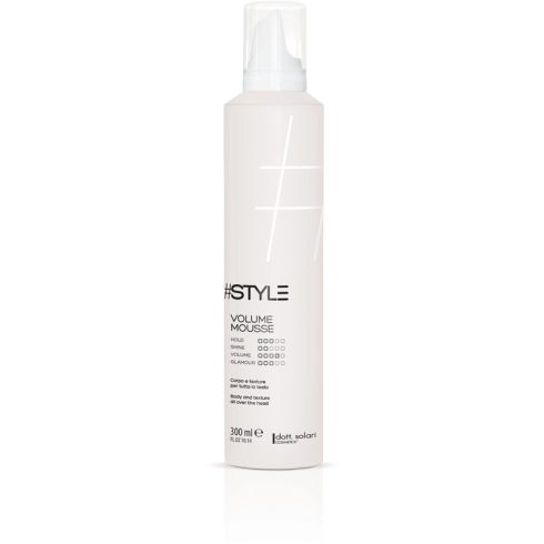 dott.solari Hajhab, normál - Strong styling mousse #STYLE 300 ml