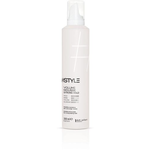 dott.solari Hajhab, erős - Strong styling mousse #STYLE 300 ml 