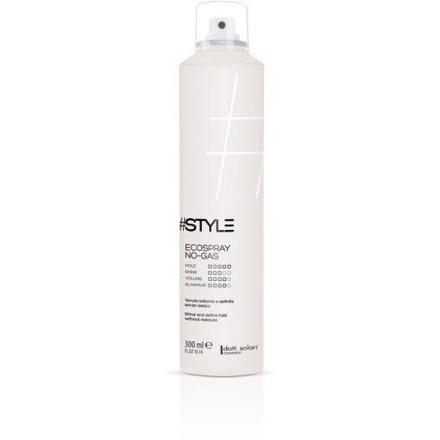 dott.solari Pumpás hajlakk - Ecospray no gas #STYLE 300 ml