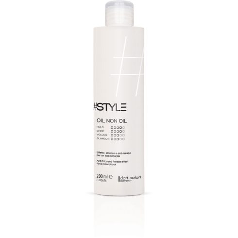 dott.solari Hővédő és hajformázó olaj - Oil non oil #STYLE 200 ml 
