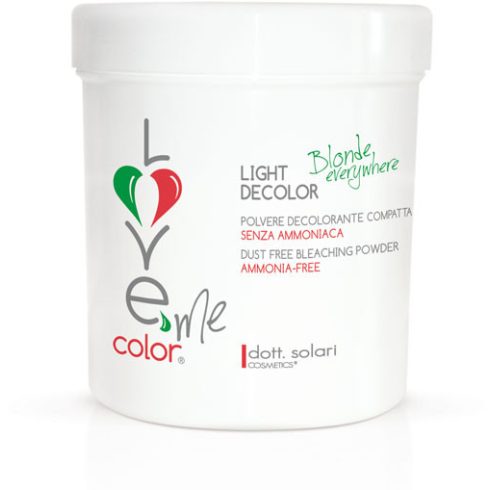 dott.solari Szőkítő por ammónia mentes - Light decolor 500 gr 