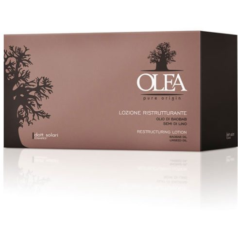 dott.solari Baobab és lenmagolajos hajszerkezet javító ampulla #OLEA BAOBAB 12x12 ml 