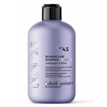   dott.solari Blondie Ápoló- sárgulásgátló sampon szőke hajra - Blondie Care Shampoo – NO YELLOW 300 ml