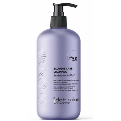 dott.solari Blondie Ápoló sampon szőke hajra - Blondie Care Shampoo  1000 ml