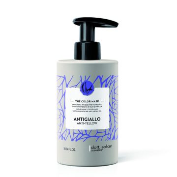   dott.solari Színező maszk argán olajjal - Sárgulásgátló maszk - Anti-Yellow #THE COLOR MASK 300 ml 