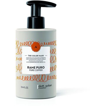   dott.solari Színező maszk argán olajjal Réz - Pure copper #THE COLOR MASK 300 ml 