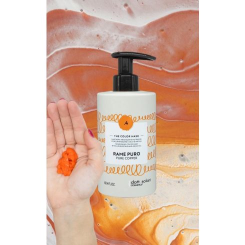 dott.solari Színező maszk argán olajjal Réz - Pure copper #THE COLOR MASK 300 ml 