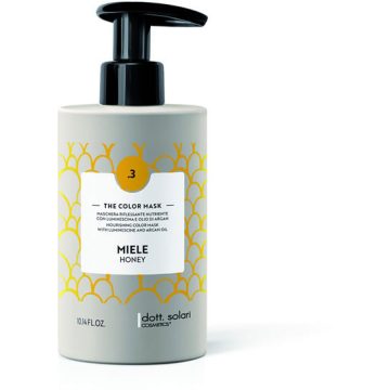   dott.solari Színező maszk argán olajjal Méz - Honey  #THE COLOR MASK 300 ml 