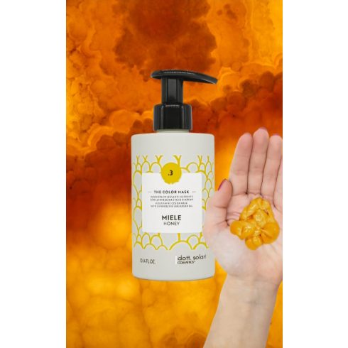 dott.solari Színező maszk argán olajjal Méz - Honey  #THE COLOR MASK 300 ml 