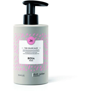   dott.solari Színező maszk argán olajjal Rózsaszín - Pink #THE COLOR MASK 300 ml