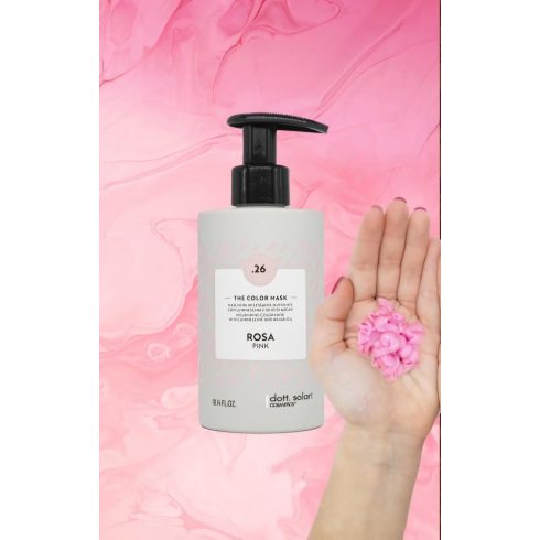 dott.solari Színező maszk argán olajjal Rózsaszín - Pink #THE COLOR MASK 300 ml