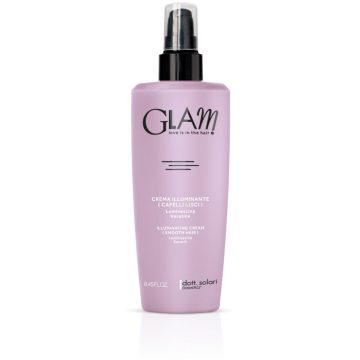   dott.solari Fényesítő, kerationos krém, fixáló hatással egyenes hajhoz - Illuminating cream smooth hair #GLAM 200 ml 