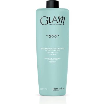   dott.solari Szabályzó sampon, nehezen kezelhető göndör hajhoz - Discipline shampoo curly hair #GLAM 1000 ml 