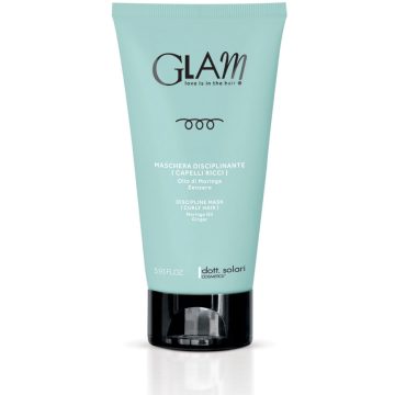   dott.solari Szabályzó maszk, nehezen kezelhető göndör hajhoz - Discipline mask curly hair #GLAM 175 ml 