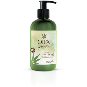   dott.solari Tápláló és hidratáló hajpakolás szeder és kenderolajjal, minden hajtípushoz #OLEA GREEN - Vegán 300 ml 