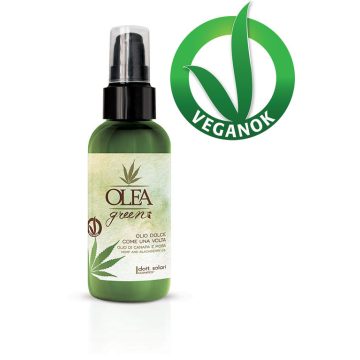   dott.solari Tápláló és hidratáló hajápoló olaj szeder és kenderolajjal #OLEA GREEN, vegán 100 ml 