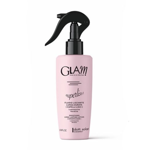 dott.solari Fluid a hosszan tartó egyenes hajért - Superliss Smoothing long-lasting fluid smooth hair #GLAM 200 ml